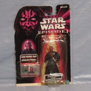 Collectible Star Wars Episode 1 Darth Maul figure